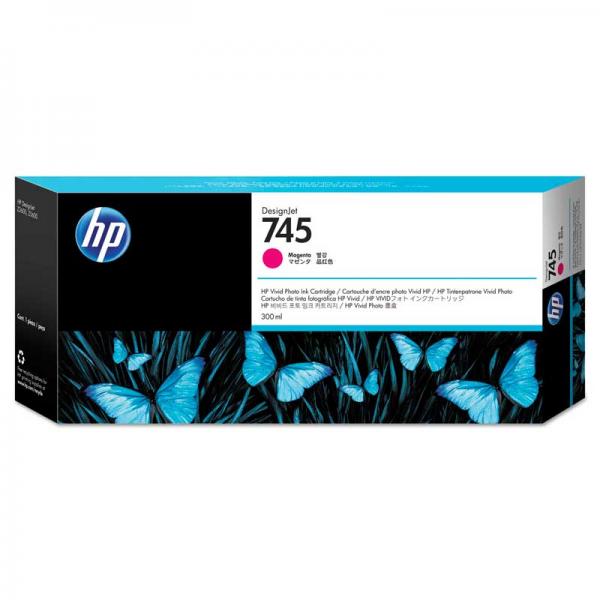 TINTA HP F9K01A (745A) 300ML MAGENTA